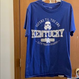 Star Wars University of KY Adult Small Tshirt
